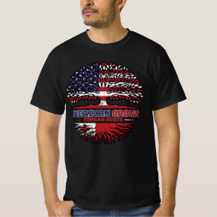 Tonga Tongan US USA USA United Staaten Tree T-Shirt