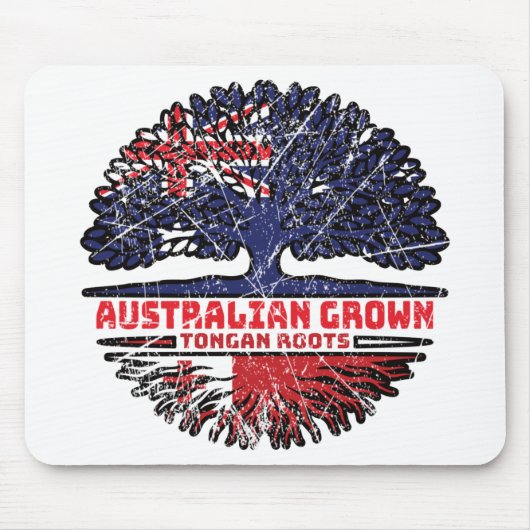 Tonga Tonganisch Australisch Australien Baum Wurze Mousepad (Vorne)