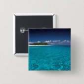 Tonga, Vava'u, Landschaft Button (Vorne & Hinten)
