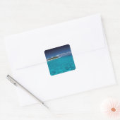 Tonga, Vava'u, Landschaft Quadratischer Aufkleber (Umschlag)