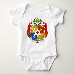 Tonga-Wappen Baby Strampler
