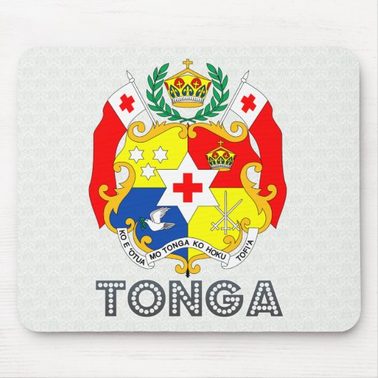 Tonga-Wappen Mousepad (Vorne)
