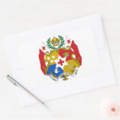 Tonga-Wappen Rechteckiger Aufkleber (Umschlag)