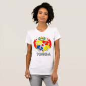 Tonga-Wappen T-Shirt (Vorne ganz)