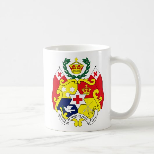 Tonga-Wappen Tasse (Rechts)
