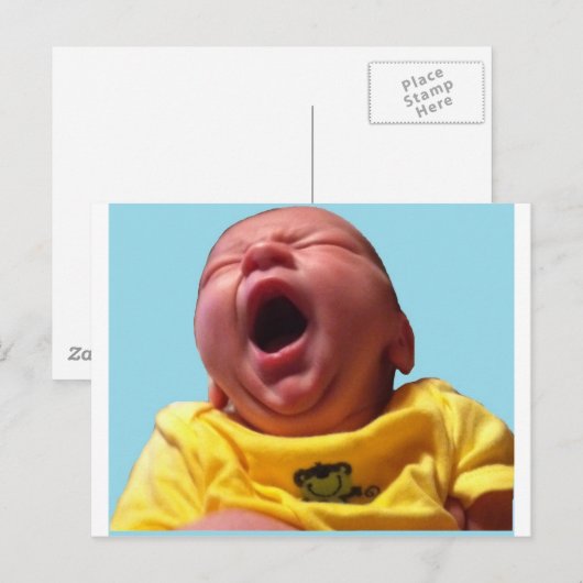 Tongähne Postkarte (Vorne/Hinten)