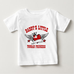 tongaische Prinzessinentwürfe Baby T-shirt
