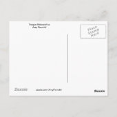 Tongan Matryoshka Postcard Postkarte (Rückseite)