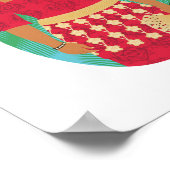 Tongan Matryoshka Poster (Ecke)