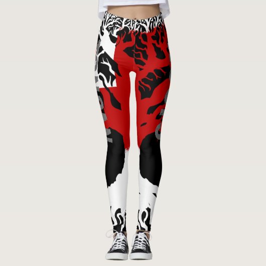 TONGAN ROOTS LEGGINGS (Vorderseite)