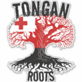 TONGAN ROOTS STICKER (Vorderseite)