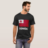 Tongan Tonga Flag T-Shirt (Vorne ganz)