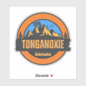 Tonganoxie, Kansas Aufkleber (Blatt)