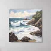 Tongapōrutu - Stretchierte Canvas Print Leinwanddruck (Vorderseite)