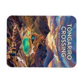 Tongariro Alpine Crossing Neuseeland Magnet (Horizontal)