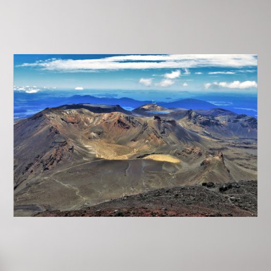 Tongariro Alptransit Poster (Vorne)