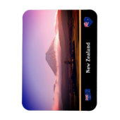 Tongariro, Vulcano und Neuseeland / Aotearoa Magnet (Vertikal)