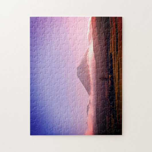 Tongariro, Vulcano und Neuseeland / Aotearoa Puzzle (Vertikal)