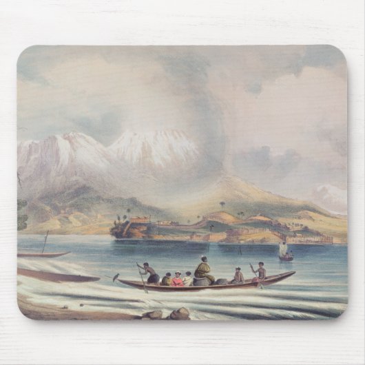 Tongariro Vulkan, Neuseeland Mousepad (Vorne)