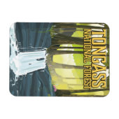 Tongass National Forest Reiseplakat Magnet (Horizontal)