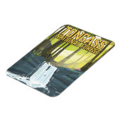 Tongass National Forest Reiseplakat Magnet (Linke Seite)