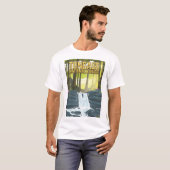 Tongass National Forest Reiseplakat T-Shirt (Vorne ganz)