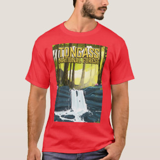 Tongass National Forest Reiseplakat T-Shirt