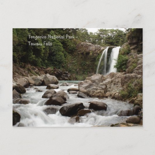 Tongoriro Park Postkarte (Vorderseite)