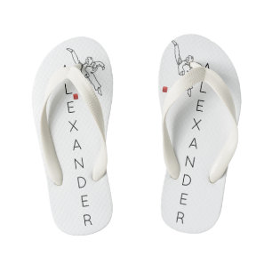 TONGS TAEKWONDO DWICHAGI back kick (Kind) Kinderbadesandalen