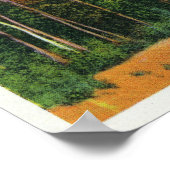 Tongue Mt Trail View Day Point und Poster (Ecke)