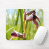 Tongue Orchid Mouse Mat Mousepad (Mit Mouse)