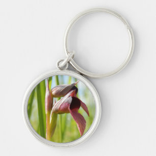 Tongue Orchid Schlüsselring Schlüsselanhänger