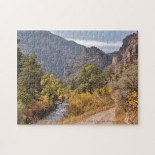 Tongue River Canyon im Herbst, Wyoming Jigsaw Puzz Puzzle