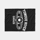Tongue River Eagles Soccer Ll 2025 Fleecedecke (Vorderseite (Horizontal))