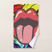 Tongue Twister Badhandtuch Set (Handtuch)