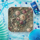 🩸 Tongue Whipped Blooms – Gothic Victorian Pappteller (Party)