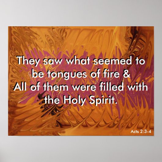 Tongues of Fire - Shadow Versed Poster (Vorne)