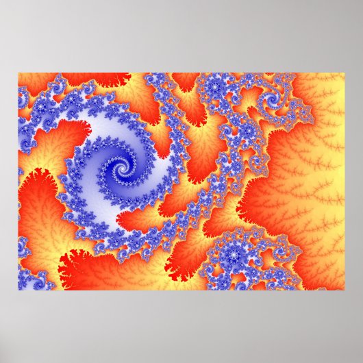 Tongues von Feuerplakaten Poster (Vorne)