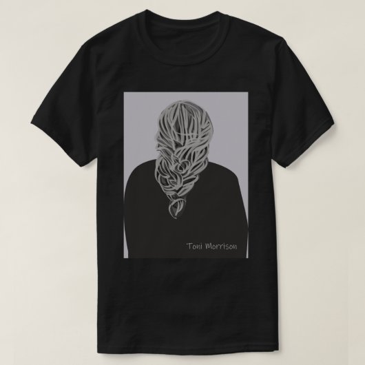 Toni Morrison art1 T-Shirt (Design vorne)