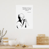 Toni Morrison Poster (Küche)