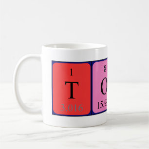 Toni-Periodenname Tasse