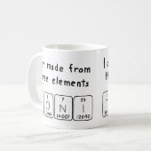 Toni-Periodenname Tasse (Vorderseite Links)