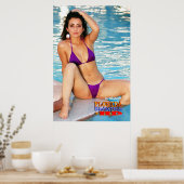 Toni Raes Wall Poster (Küche)