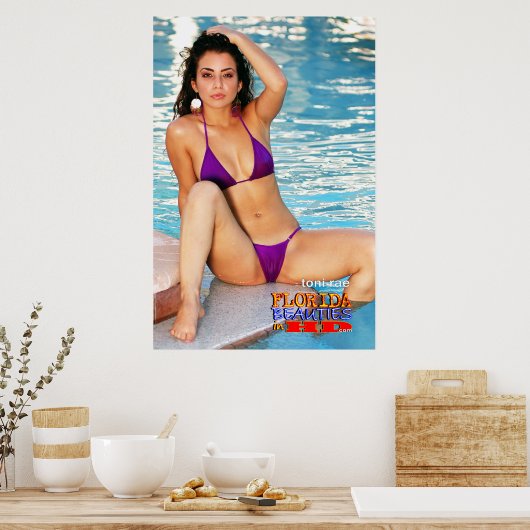 Toni Raes Wall Poster (Küche)