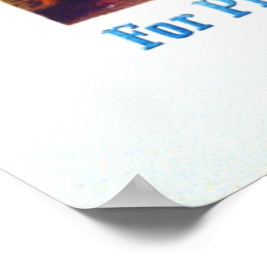 Tonic-Werbung im Haar 1860 Poster (Ecke)