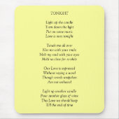 TONIGHT/Love Mousepad (Vorne)