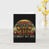 Tonight We Ride Christmas, 3 Wise Men, Christian C Karte (Gelbe Blume)