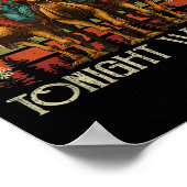 Tonight We Ride Christmas, 3 Wise Men, Christian C Poster (Ecke)