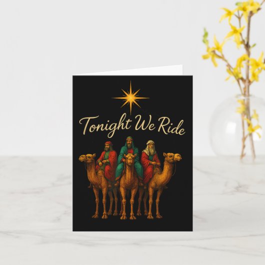 Tonight We Ride  Karte (Gelbe Blume)