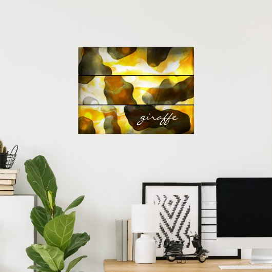 ToniGIRAFFE Print Poster (Heimbüro)